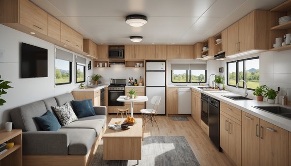 Optimiser l'espace de vie dans un mobil home irm